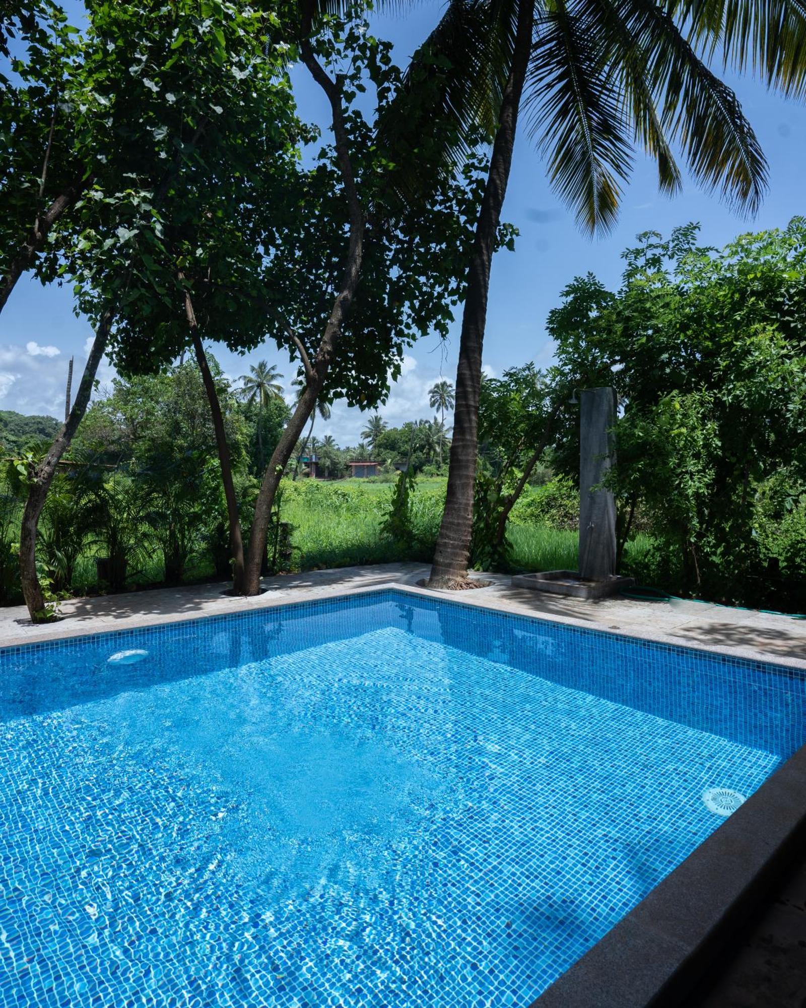 Lotus Feet Beach Resort Morjim Luaran gambar